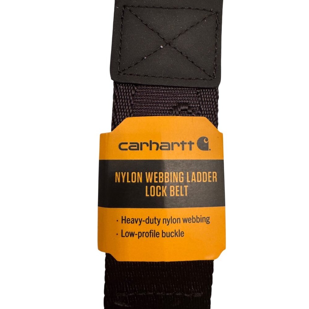 Carhartt Belt Size Large Nylon Webbing Ladder Lock LOGO NWT - Picture 3 of 9